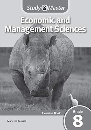 Front Cover Of Cambridge Study & Master Economic and Management Sciences Exercise Book Grade 8