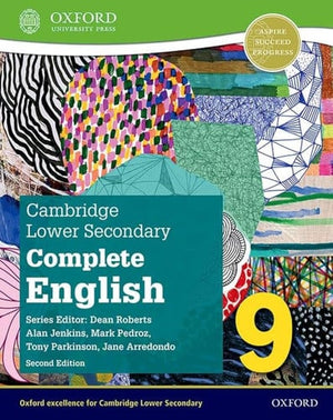 Front Cover Of Oxford Cambridge Lower Secondary Complete English 9: Student Book (Second Edition)