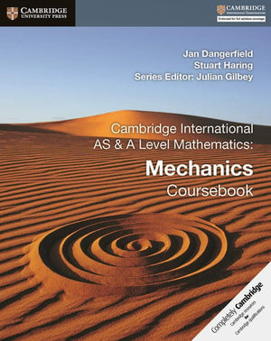 Front Cover Of Cambridge AS & A Level Mathematics Mechanics Coursebook with Cambridge Online Mathematics (2 Yr)