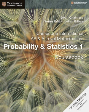 Front Cover Of Cambridge AS & A-Level Mathematics Probability and Statistics 1