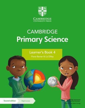 Front Cover Of Cambridge Primary Science Learner's Book 4 with Digital Access (1 Year)