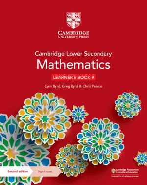 Front Cover Of Cambridge Lower Secondary Mathematics Learner���s Book 9 with Digital Access (1