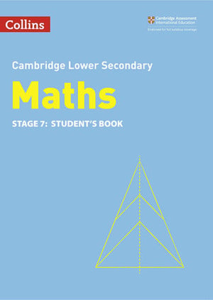 Front Cover Of Collins Cambridge Lower Secondary Maths Stage 7 Student's Book (2nd Edition)