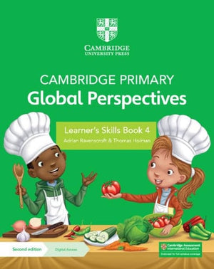 Front Cover Of Cambridge Primary Global Perspectives Learner's Skills Book 4 with Digital Access (1 Year)
