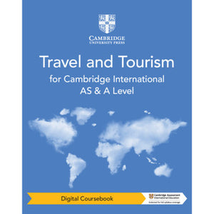 Front Cover Of DIGITAL - Cambridge International AS and A Level Travel and Tourism Digital Coursebook (2 Years)