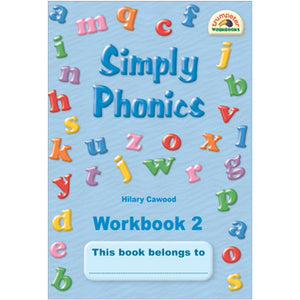 Front Cover Of Simply Phonics Workbook 2 (Print)