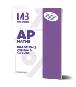 Front Cover Of Mindbourne Grade 10-12 Paper 1 Algebra and Calculus Textbook