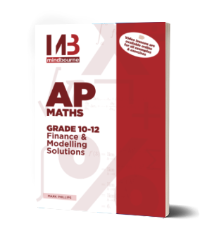 Front Cover Of Mindbourne Grade 10-12 Paper 2 Finance and Modelling Solutions