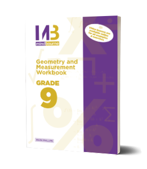 Front Cover Of Geometry and Measurement Workbook Grade 9