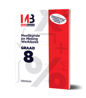 Front Cover Of Meetkunde en Meting Werkboek Graad 8