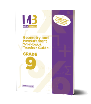 Front Cover Of Geometry and Measurement Workbook Teacher Guide Grade 9