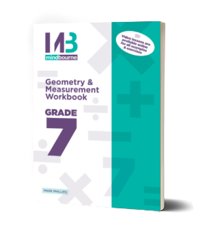 Front Cover Of Geometry Workbook Grade 7