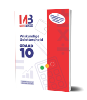 Front Cover Of Wiskundige Geletterdheid Handboek Graad 10