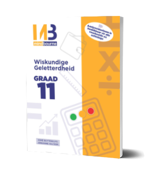 Front Cover Of Wiskundige Geletterdheid Graad 11 - Handboek - SPP