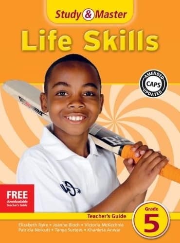Front Cover Of Study & Master Life Skills Teacher's Guide Grade 5