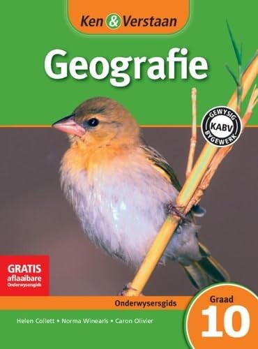 Front Cover Of Ken & Verstaan Geografie Onderwysersgids Graad 10