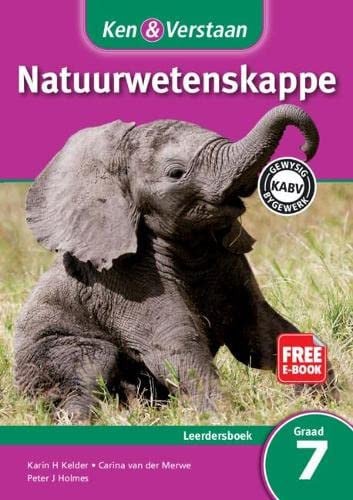 Front Cover Of Ken & Verstaan Natuurwetenskappe Leerdersboek Graad 7