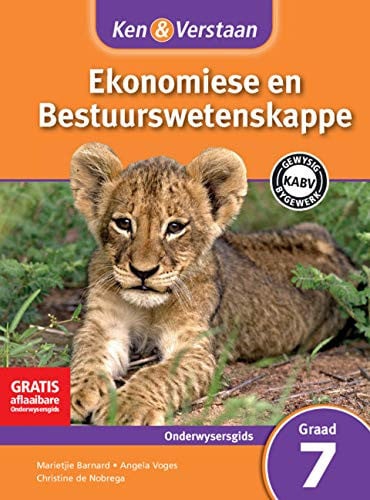 Front Cover Of Ken & Verstaan Ekonomiese en Bestuurswetenskappe Onderwysersgids Graad 7