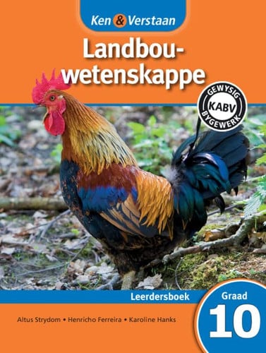 Front Cover Of Ken & Verstaan Landbouwetenskappe Leerdersboek Graad 10
