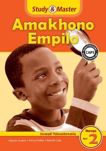 Front Cover Of Study & Master Amakhono Empilo Incwadi Yokusebenzela Ibanga lesi-2