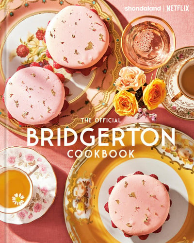 Front Cover Of Official Bridgerton Cookbook
