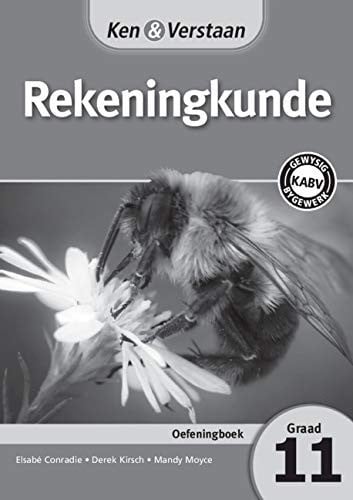 Front Cover Of Ken & Verstaan Rekeningkunde Oefeningboek Graad 11