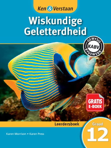 Front Cover Of Ken & Verstaan Wiskundige Geletterdheid Leerdersboek Graad 12