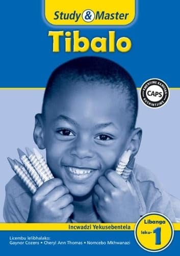 Front Cover Of Study & Master Tibalo Incwadzi Yekusebentela Libanga leku-1