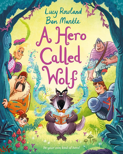 Front Cover Of A Hero Called Wolf