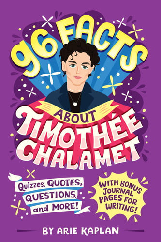 Front Cover Of 96 Facts About Timothee Chalamet