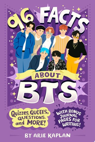 Front Cover Of 96 Facts About BTS