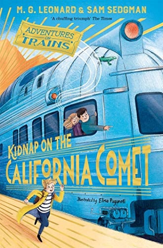 Front Cover Of Kidnap On The California Comet