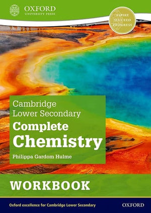 Front Cover Of Oxford Cambridge Lower Secondary Complete Chemistry Workbook (2nd Edition)