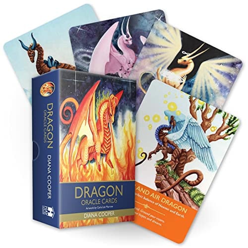 Front Cover Of Dragon Oracle Cards