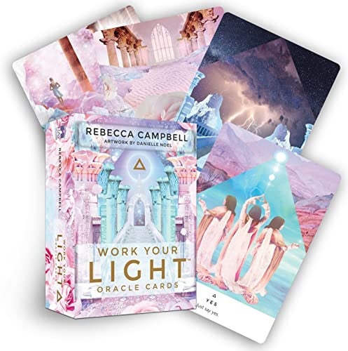 Front Cover Of Work Your Light Oracle Cards