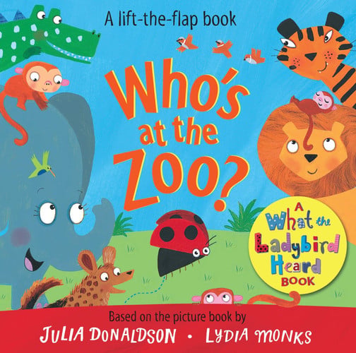 Front Cover Of Who'S At The Zoo? Donaldson Wtlbh Flap