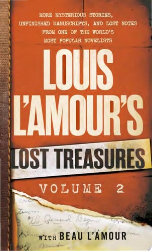 Front Cover Of Lost Treasures: Volume 2