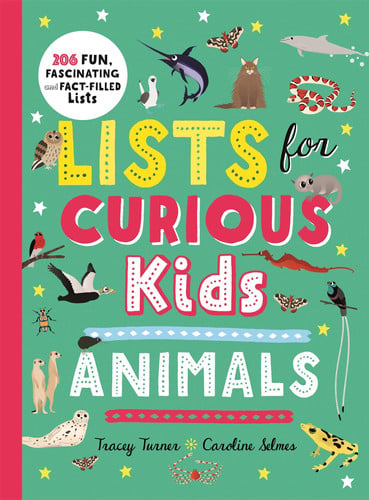 Front Cover Of Lists For Curious Kids: Animals Pb