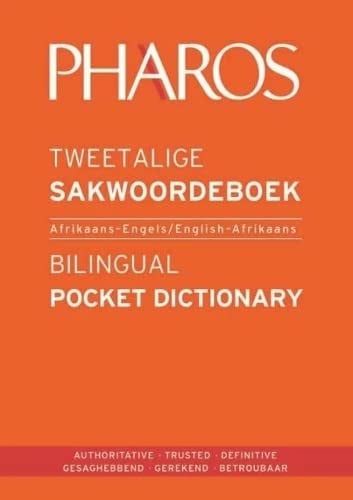 Front Cover Of Tweetalige Sakwoordeboek / Bilingual Pocket Dictionary 2022
