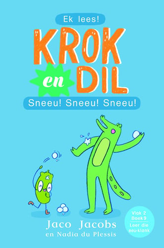 Front Cover Of Krok En Dil Vlak 2Boek 09:Sneeu! Sneeu! Sneeu!
