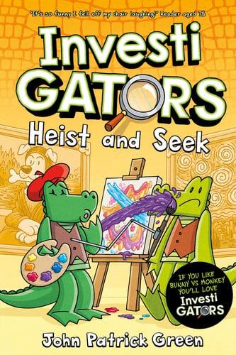 Front Cover Of Investigators 06: Heist & Seek Pb