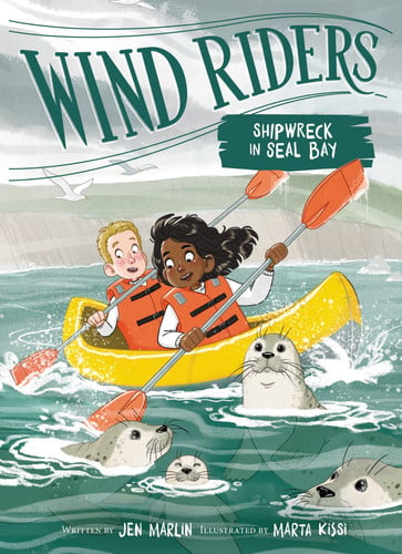 Front Cover Of Wind Riders 3 Shipwreck In Seal Bay Pb