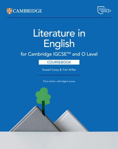 Front Cover Of NEW Cambridge IGCSE™ and O Level Literature in English Coursebook with Digital Access (2 Years)