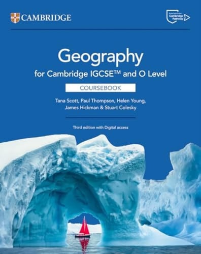 Front Cover Of Cambridge IGCSE™ and O Level Geography Coursebook with Digital Access (2 Years)