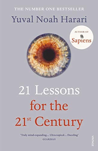 Front Cover Of 21 Lessons for the 21st Century