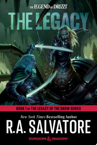 Front Cover Of Legacy of the Drow 01: Legacy