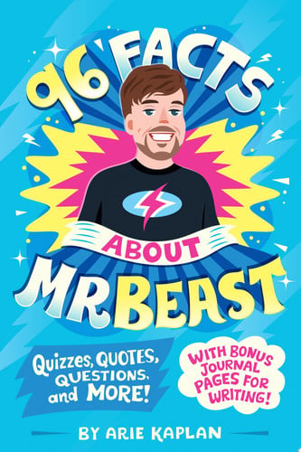 Front Cover Of 96 Facts About MrBeast
