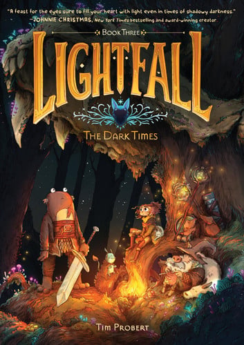 Front Cover Of Lightfall 03 Dark Times Pb