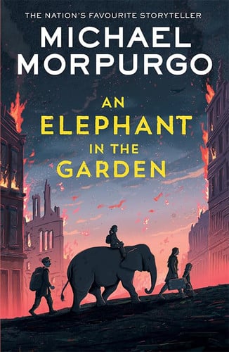 Front Cover Of Elephant In The Garden Pb