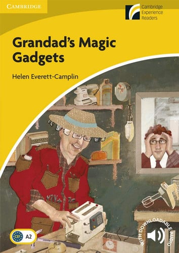 Front Cover Of Grandad s Magic Gadgets Level 2 Elementary Lower intermediate